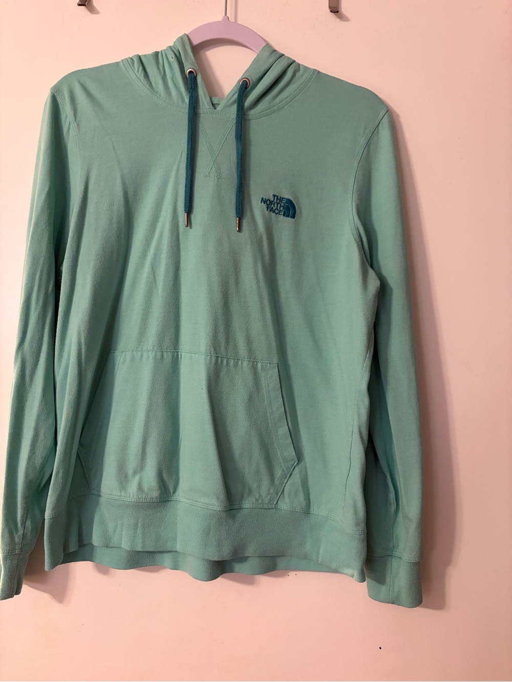 The North Face Men's Mint Green Crewneck Hoodie